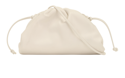 Bottega Veneta Pouch, &pound;495, Handbags, White, Leather, Front view